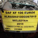 DAF XF106 EURO6 12AS2131TD gearbox