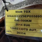 MAN TGX 440 EURO 6 gearbox 12AS2330TD