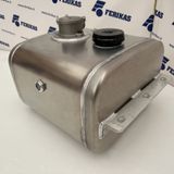 Hydraulic oil aluminum tank 70L 330x480x500 fixed to the frame