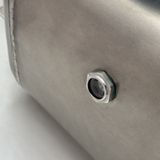 Hydraulic oil aluminum tank 70L 330x480x500 fixed to the frame