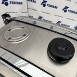 Hydraulic oil aluminum tank with side flange 160l 620x675x450