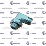 Hydraulic tank flange elbow - alkune