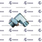Hydraulic tank flange elbow - alkune