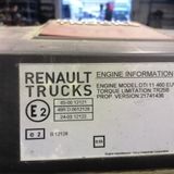 Renault T eu6  DTI 11 460AG engine