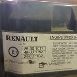 Renault Magnum dxi12 2005 eu3 engine